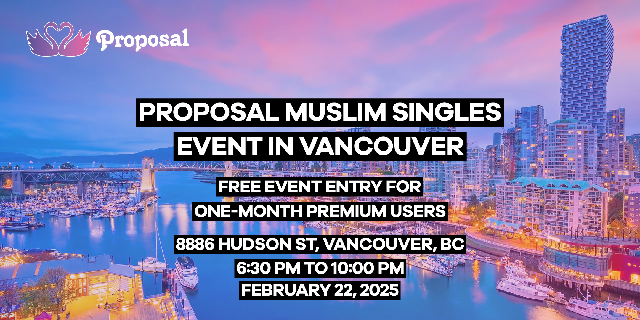 Proposal Single Muslims Event Vancouver