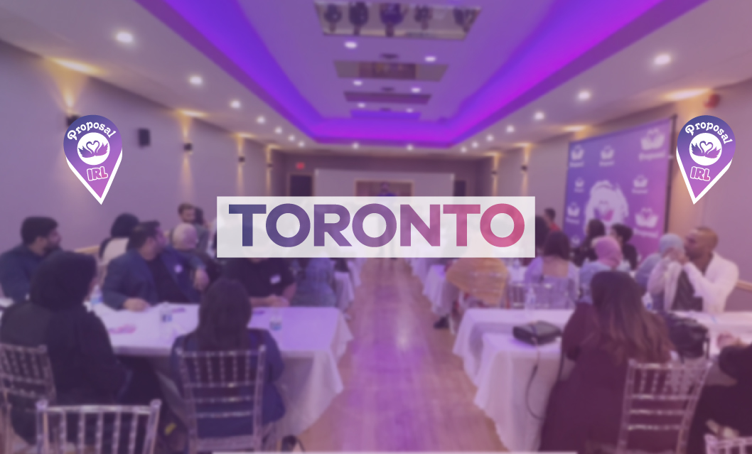 Proposal First Muslim Singles Event in Toronto