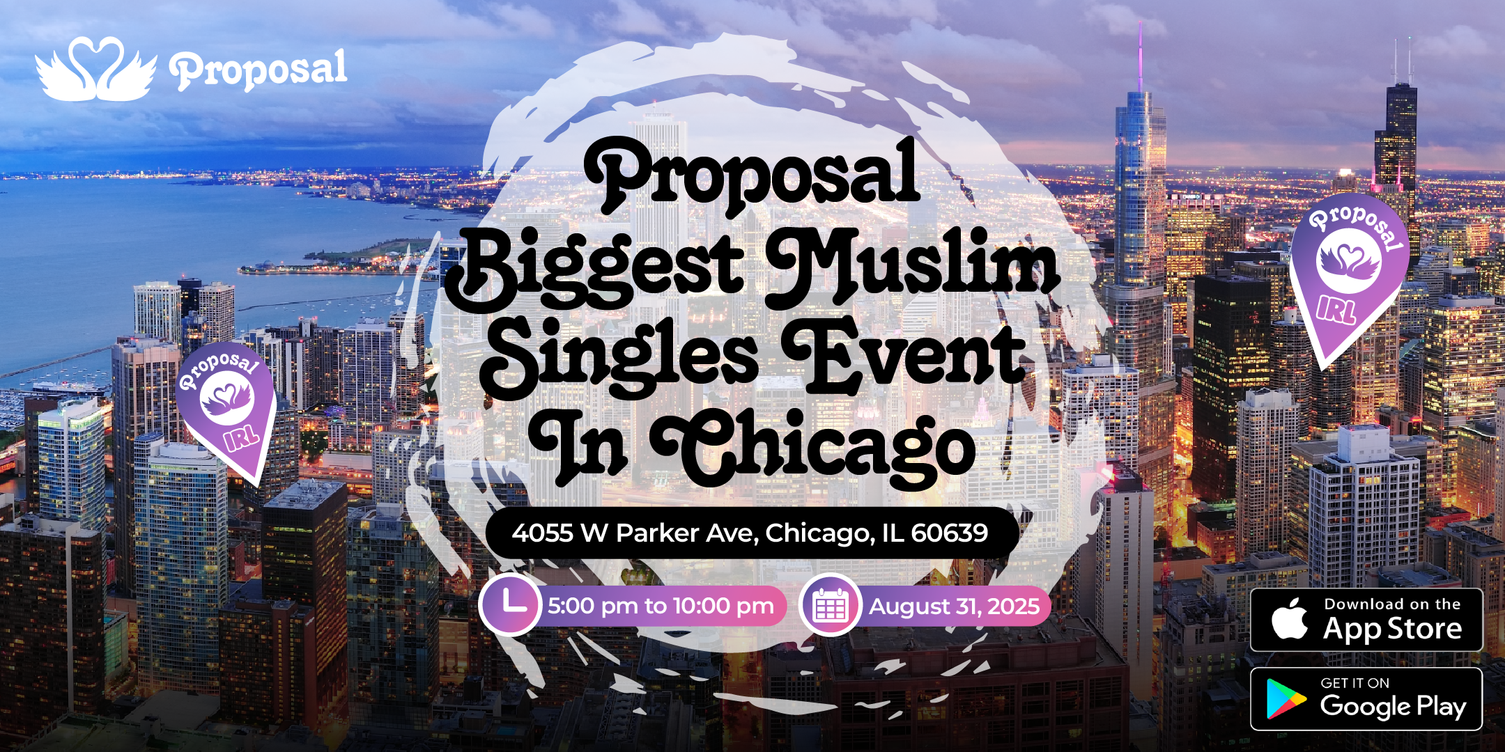 Proposal Single Muslims Matrimonial Event Chicago